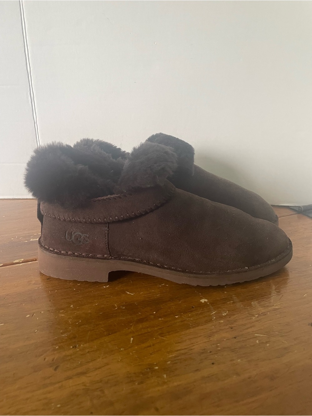 Nwob New UGG McKay Brown Suede Ankle Boots Booties WOMEN'S Size 9.5 40.5